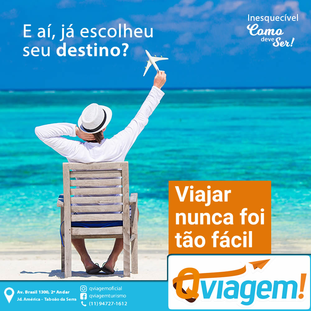 viajar nunca foi tão facil