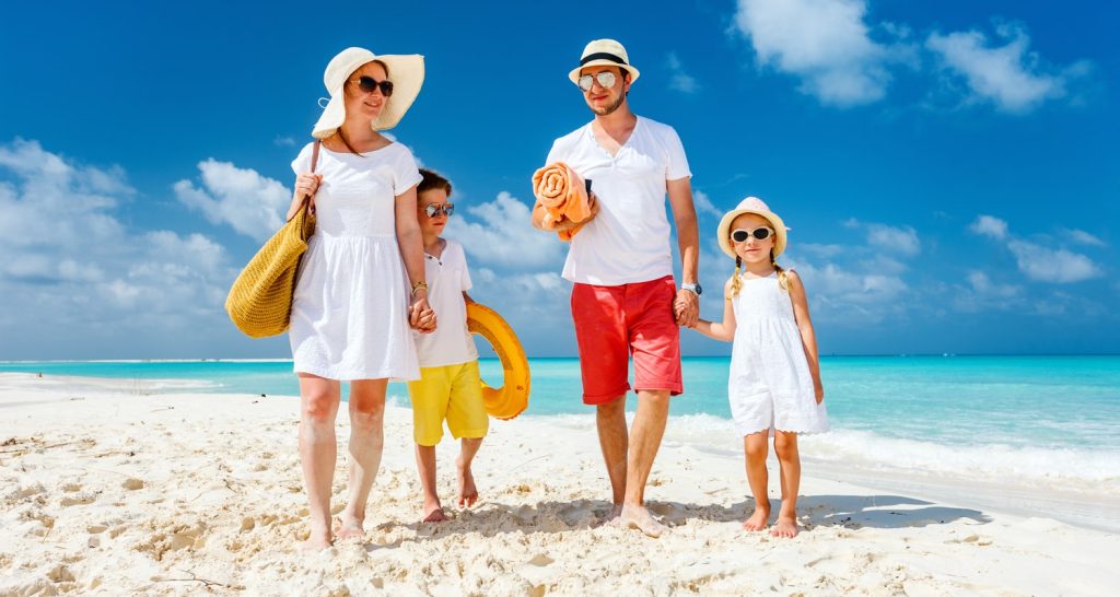 Pacotes de viagem para famílias