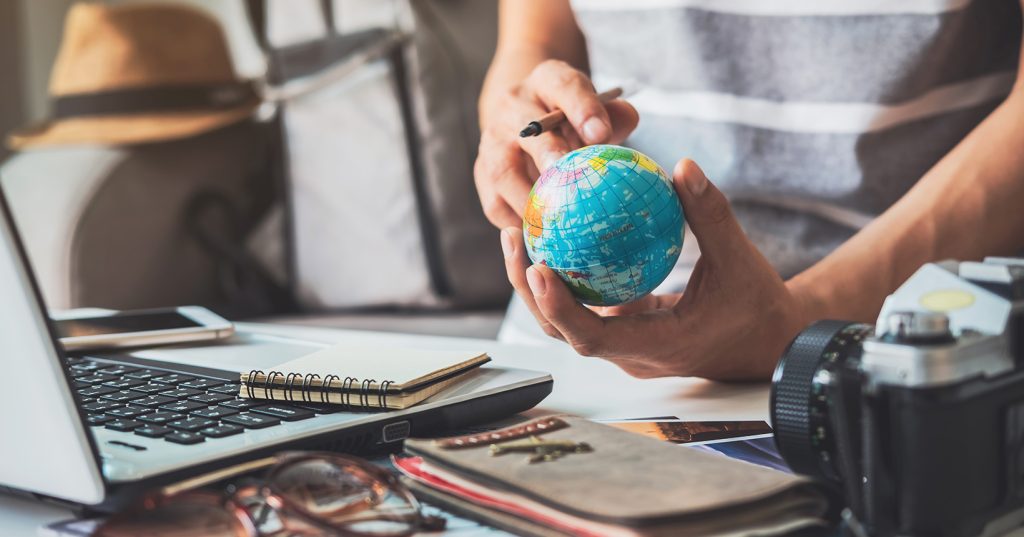 Tendências de viagens com agências